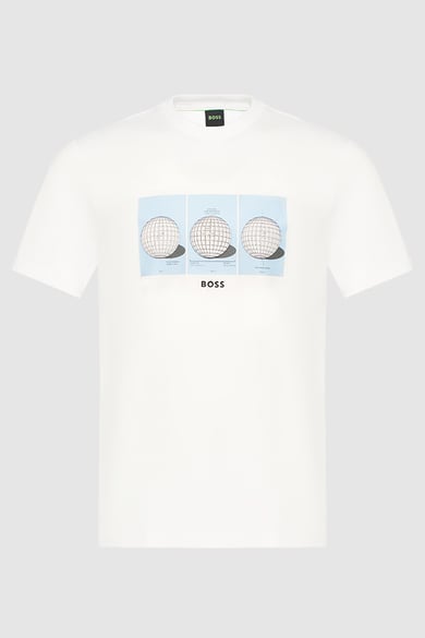 ΜΠΛΟΥΖΑ T-SHIRT BOSS - 100 ΛΕΥΚΟ